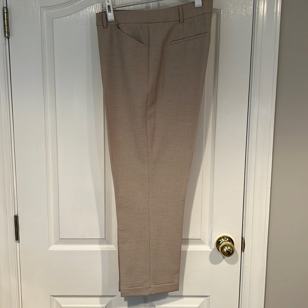 Tahari classic tailored cuffed trousers, 16